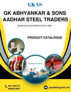 Cover of the G.K. Abhyankar & Sons product catalogue